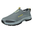 thumbnail image 1 of Fsqjgq Chaussures de Course Extérieures pour Hommes en Maille à Enfiler Espadrilles Décontractées Chaussures de Travail Chaussures pour Hommes Espadrilles de Gym, 1 of 8