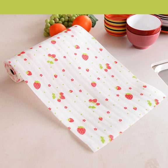 Drawer and Shelf Liner for Cabinets, Non-Adhesive and Strong Non- Vintage Floral Shelf Cabinet Drawer Liners for Kitchen,Table,Bookshelves,Waterproof Cupboard Liners