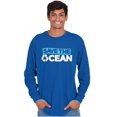 thumbnail image 5 of Save Ocean Earth Day Climate Change Long Sleeve TShirt Men Women Brisco Brands S, 5 of 6