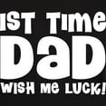 thumbnail image 3 of CafePress - 1St Time Dad Funny Dark T Shirt - Men's Classic Graphic Cotton T-Shirt, 3 of 4