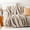 Cream Grey, variant on Battilo Ruched Faux Fur Throw Blanket,Beige Rabbit Faux Fur Blanket for Couch, Living Room,50"x60"