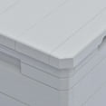 thumbnail image 3 of vidaXL Garden Storage Box 90 L Light Grey, 3 of 5