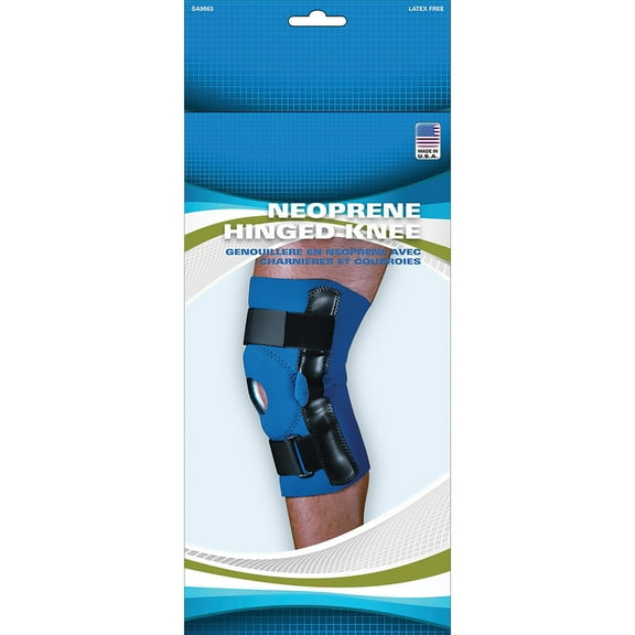 Sport Aid Neoprene Patella Knee Brace, SCSA9067, Blue, Small