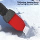 thumbnail image 5 of Pala de nieve para coche, cepillo para nieve, quitanieves, raspador de nieve, descongelación de vidrios, herramienta de descongelación de invierno con cubierta protectora, pala para hielo, pala para n, 5 of 8