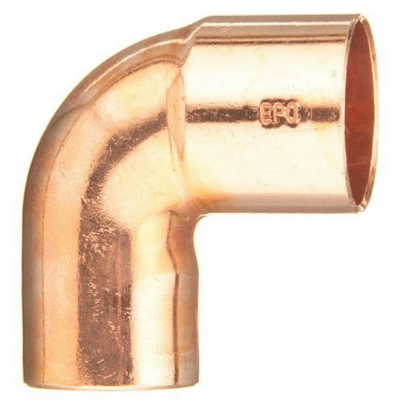 Elkhart Products 107C-2 1" 1-Inch 90-Degree Copper Street Elbows