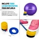 thumbnail image 5 of Pelota para Pilates y Yoga Redlemon  de Resistencia con Bomba de Aire, 5 of 8