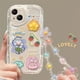 thumbnail image 2 of Samsung A34 A14 A04 A54 A04s A04E A24 A23 A13 A03 A52 A52s A03s A02s A12 A22 A51 A32 A50 A30s A50s 3D Flores Sólidas Borde Curvo Funda De Teléfono Cubierta Protectora Suave Con Cadena, 2 of 4