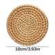 thumbnail image 1 of Fiudx Juego de Manteles Individuales de Ratán, Tejido a Mano, Resistente Al Calor, Antideslizante, Resistente, Elegante Protector de Mesa, Ideal para Comedores y Casas de Familia, Varios Tamaños, Aca, 1 of 5