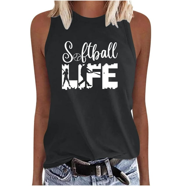 Birdeem T-Shirt Sans Manches Imprimé Mode pour Femmes Col Rond Ample