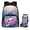 Axolotl, variant on chaqlin Patchwork Cat Backpack for Girls Children School Backpack,Kids Bookbag with Lunchbox and Bottle Holder,3Piece School Backpack Set Back to School Gifts to Boys and Girls
