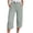 Mint Green, variant on felwors Yoga Capris with Pockets for Women Wide Leg Cotton Linen Pants Casual Loose Comfy Trendy Elastic Waist Cropped Trouser (Green, M)
