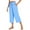 AA-Sky Blue, variant on Back Packs Sales for School, BiZtdJrK Womens Capri Pants Drawstring High Waisted Wide Leg Lounge Pants Solid Casual Loose Cropped Trousers with Pockets Black XXL