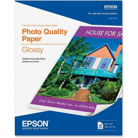 Epson Inkjet Photo Paper, White