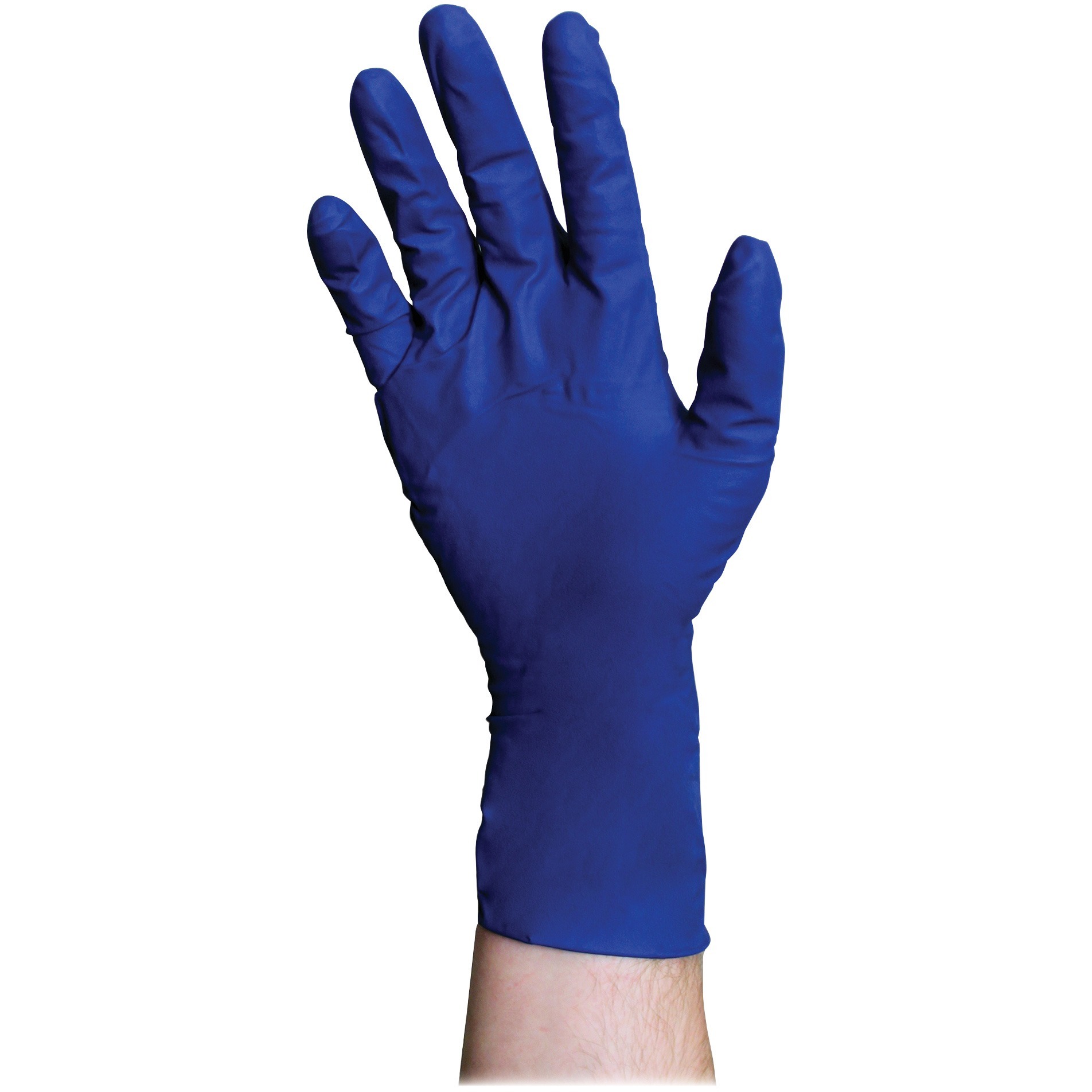 DiversaMed 8 mil ProGuard HighRisk EMS Exam Gloves, Blue, 50 / Box
