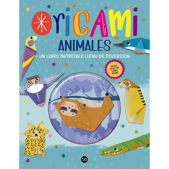 Libro de Actividades Origami Animales VR Editoras Lake Press Pty. Ltd