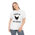 thumbnail image 4 of Fluent In Fowl Language - Funny Chicken Shirt - Farm Life Gift Tee -ID: 541, 4 of 7