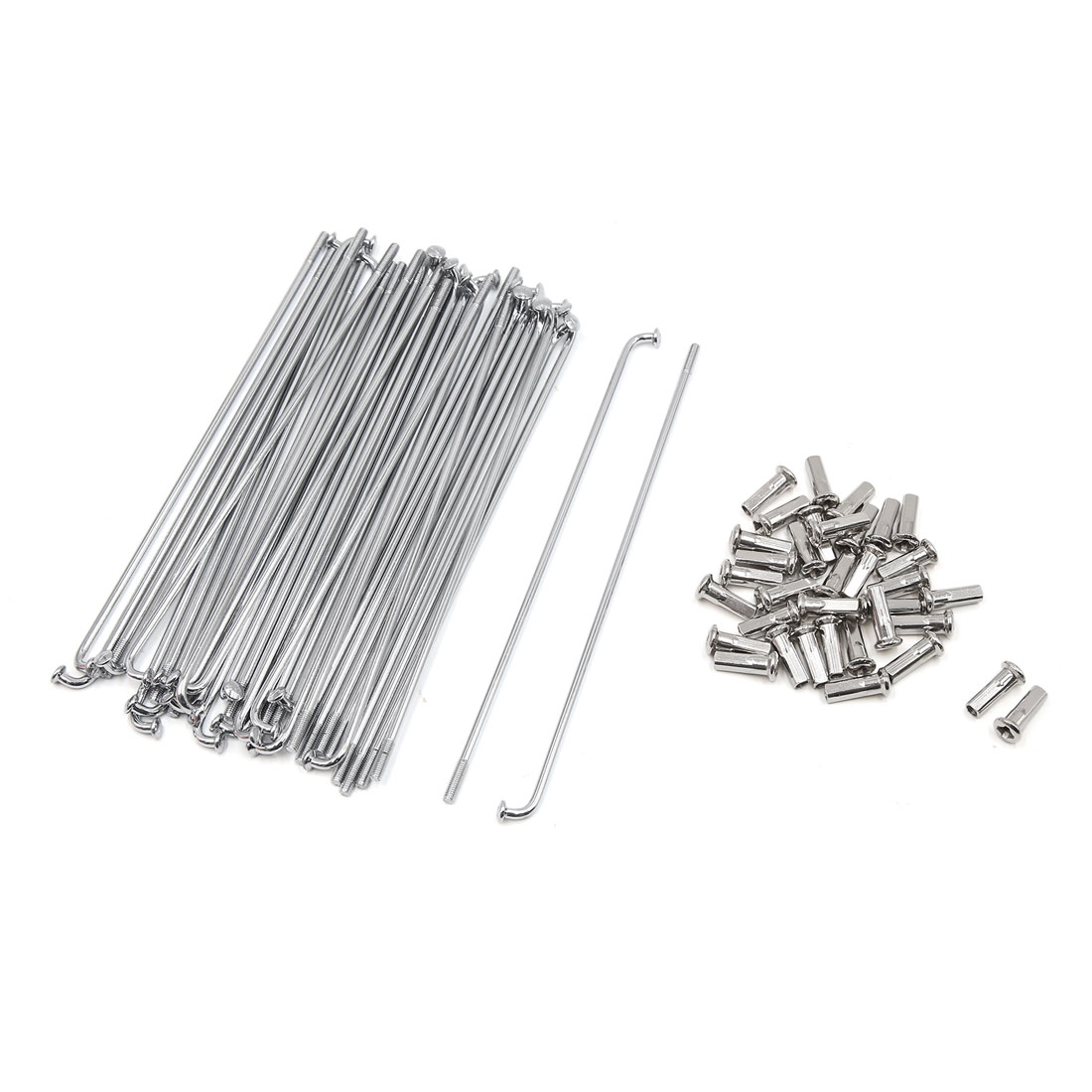 36 Pcs Acier Ton Argent Moto Diametre 3 2 Mm Rayons Roue Longueur 170mm Raccords Walmart Canada