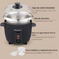 thumbnail image 4 of Arrocera Eléctrica 6 Tazas Elite Gourmet Acero Inoxidable, 4 of 7