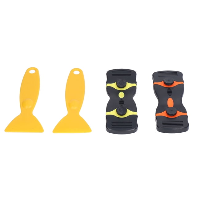 Cuchillas rascadoras de doble filo, 2 uds., herramienta raspadora para pegatinas de , etiquetas, calafateo, adhesivo ANGGREK Otros