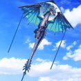 thumbnail image 4 of 1 Piece 1.4M Large Dragon Kite For Kids And Adults Huge Pterosaur Kite Come Tail Easy To Fly Kites Outdoor Toy, 4 of 14