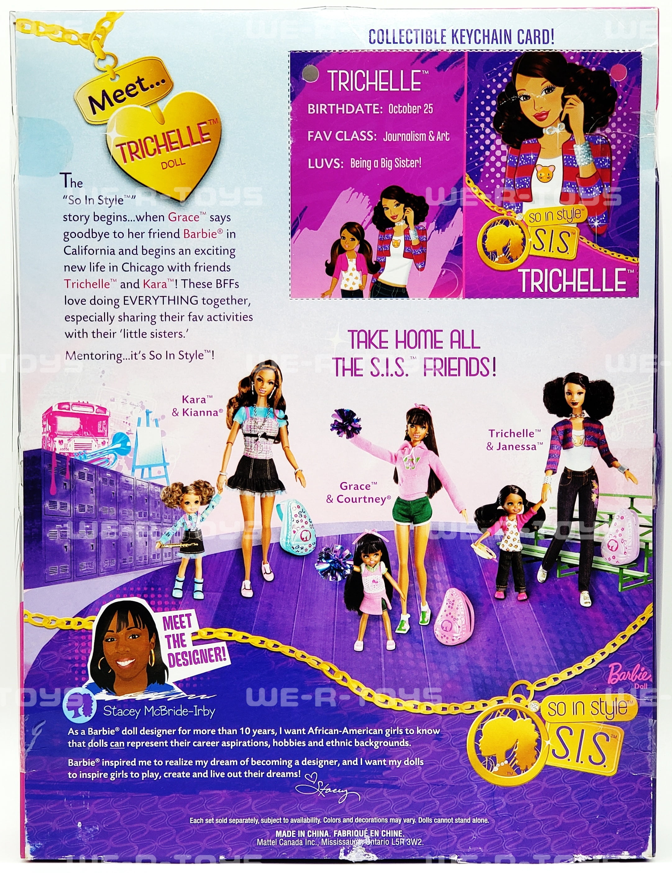 Barbie So In Style SIS Trichelle and Janessa Dolls 2009 Mattel P6915 NEW