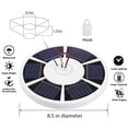thumbnail image 4 of 42 LED Solar Flag Pole Light - Powerful Solar Panels, Adjustable Outdoor Camping Tent Light - Long Lasting Waterproof & Auto On Off, 4 of 6
