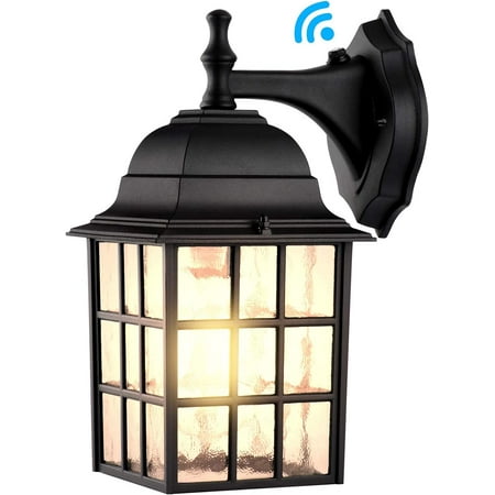 

1 Light Sensor Exterior Light Fixtures Wall Mount Outside Lighting for Garage Front Door[No Bulb]