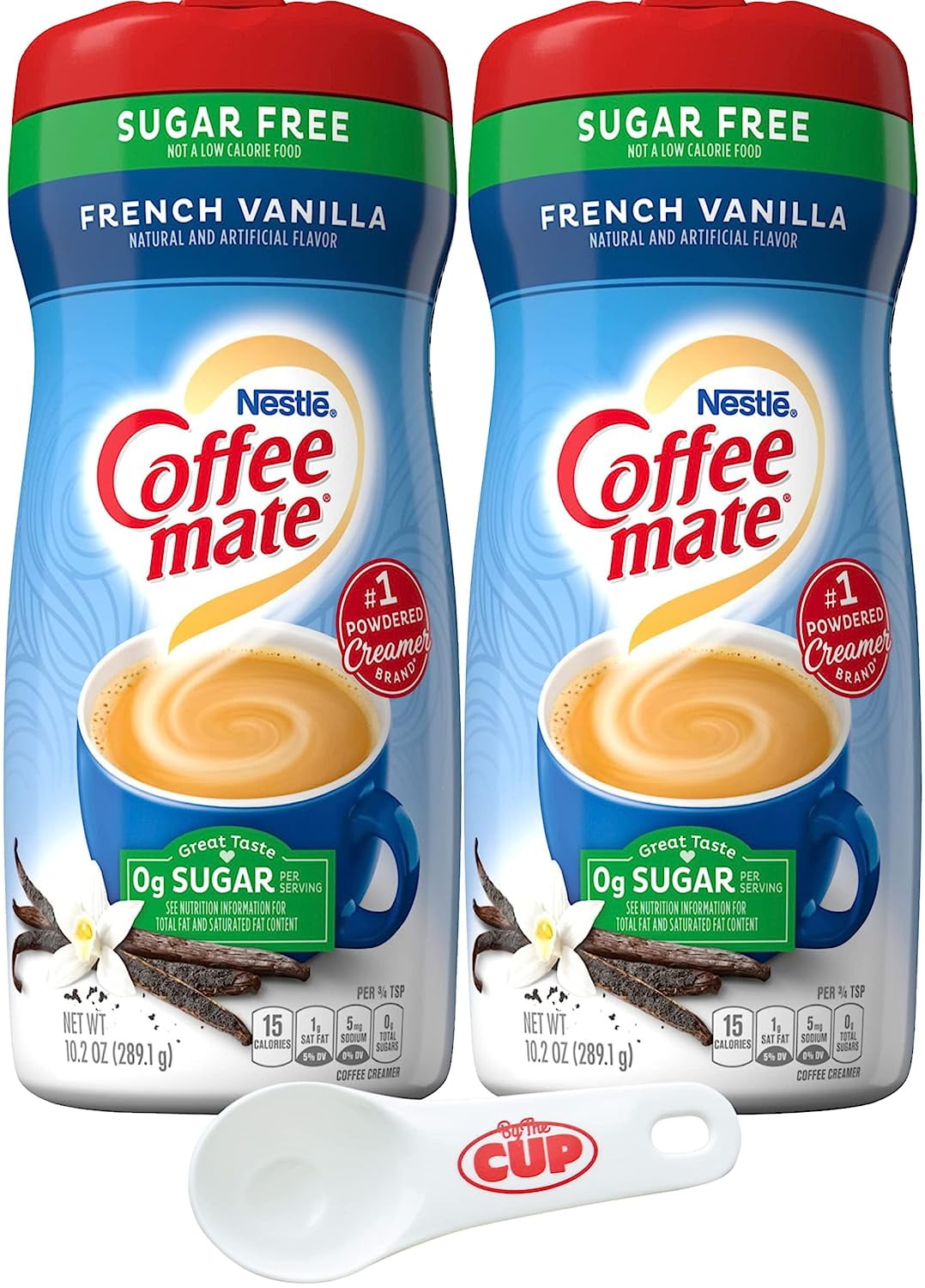 Coffee mate French Vanilla Sugar Free Powdered Creamer, 10.2 oz