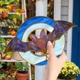 thumbnail image 3 of Halloween Acrylic Hanging Ornaments Halloween Window Hanging with Ropes Halloween Tree Decorations for Halloween Trick or Treat Party Supplies, 3 of 7