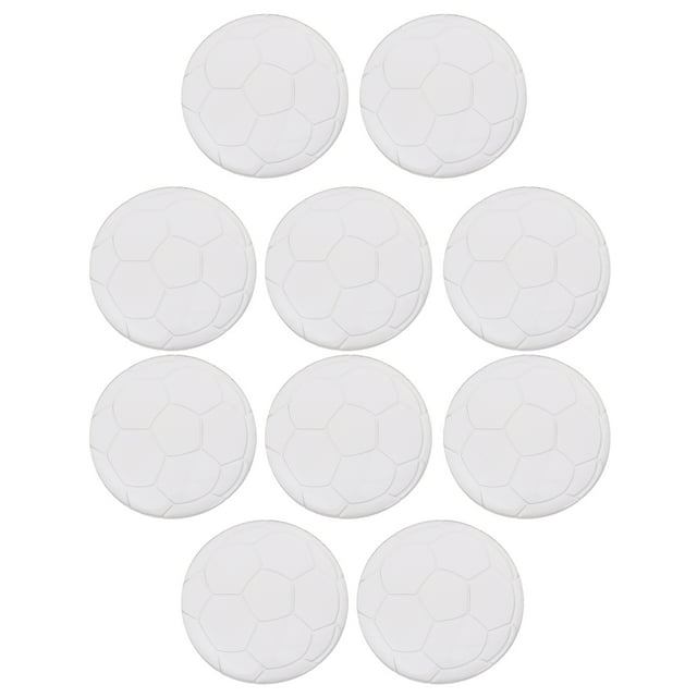 unbranded 10pcs Anti-collision Sticker for Door Transparent PU Wall Protector for Fan Gear
