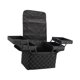 thumbnail image 2 of Bolsa de viaje para maquillaje, bolsa de cosméticos, bolsa de hombro, organizador de cosméticos, bolsa de artículos de tocador para actividades al Cremallera negra, 2 of 9