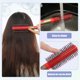 thumbnail image 2 of 1 cepillo para el pelo, cepillo para desenredar para mujeres y hombres, cepillo para el pelo para pelo liso, rizado, largo, corto, grueso, fino, rojo, plástico, 2 of 7