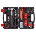 thumbnail image 1 of Kit de herramientas Stalwart 102 piezas tratadas térmicamente con funda de transporte, 1 of 7