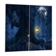 thumbnail image 2 of Cortinas de Cortina de 3D Impermeable de Tela de Poliéster para Decoración de Dormitorio Estilo 7, 2 of 6