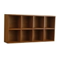 thumbnail image 4 of Floating Cubby Shelf Storage Rack Multi Compartment Wood for Succulents Cosmetics in Kitchen Office, 4 of 9