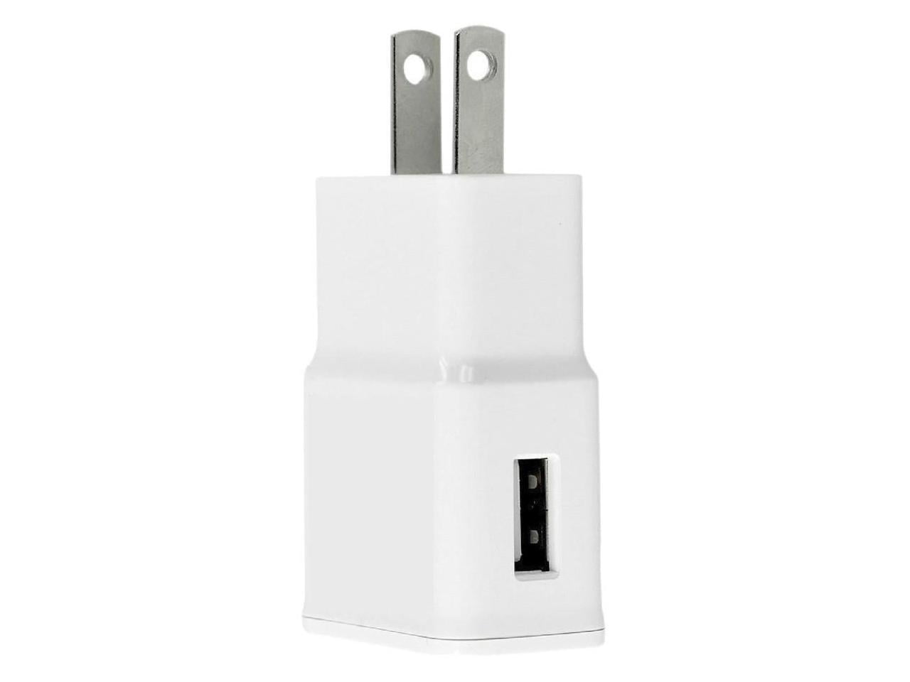 4xem 4XSAMCHARGER 1PORT 2A AMP WALL CHARGER FOR FOR ALL SAMSUNG PHONES NOTES WHITE