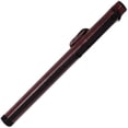 thumbnail image 2 of OKKO Billiard Pool Cue Hard Round Case 1x1 Burgundy, 2 of 11