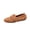 Brown, variant on Women's Slip-On Loafers - Comfortable Work Flats for Dressy Casual & Walking