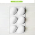 thumbnail image 4 of Dessert Silicone Mousses Cake Dessert 6 Hole Stone Oven Baking Bakeware, 4 of 9