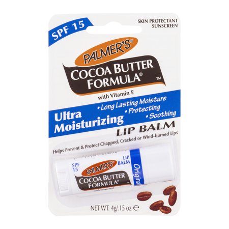 Palmer's Cocoa Butter Formula with Vitamin E Ultra Moisturizing Lip Balm SPF 15, 0.15 (Best Moisturizing Lip Balm With Spf)