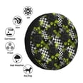 thumbnail image 5 of Spare Tire Cover, halloween skull Pattern Wheel Cover Tire Covers for Trailers Car Truck Camper Universal Tire Covering Fits Diameter 16 inch, 5 of 7