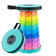 thumbnail image 1 of Lightweight Folding Stool, Retractable Stool for Fishing, Family Gatherings, Camping, 1 of 7