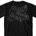thumbnail image 4 of Official Cycle Source Magazine CSM1005 Men’s Built Not Bought Black T-Shirt 3X-Large, 4 of 4