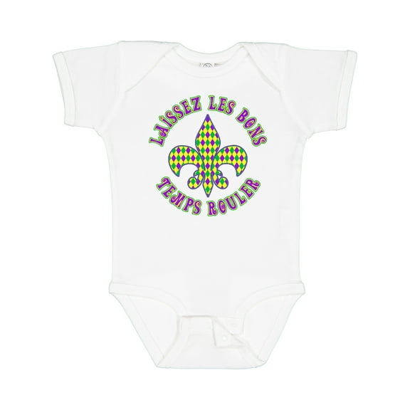 Inktastic French Mardi Gras Boys or Girls Baby Bodysuit