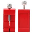 thumbnail image 4 of Watchband Remover, Watch Strap Adjuster, 2PCs Professional Adjustable Height For Watch Repairing Red, 4 of 8
