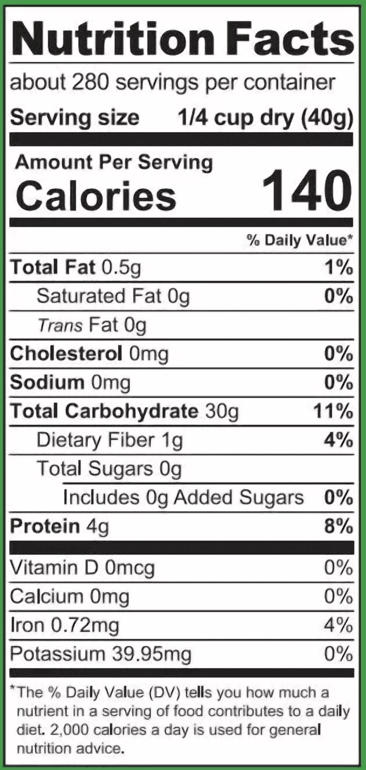 Ralston Family Farms Natures Blend Rice Grits 25 lb Bucket
