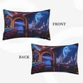 thumbnail image 2 of Balery Futuristic Bar Space View Bedding Queen Pillow Cases - Envelope Closure - Soft Brushed Microfiber Fabric - Shrinkage and Fade Resistant Pillow Cases-14"x20", 2 of 6
