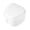 White, variant on BIMZUC Denture False Teeth Storage Box Case With Filter Screen Dental Appliance White (3.94 inches / 10 cm)