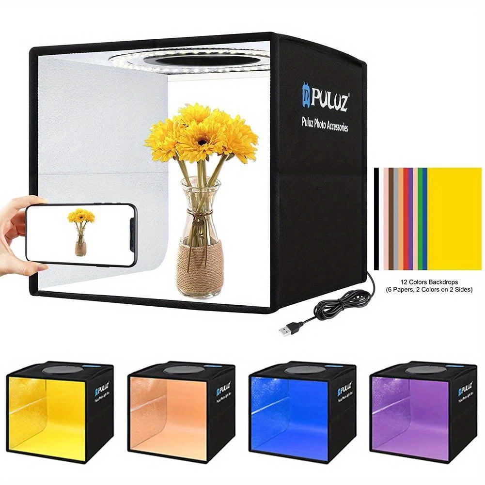 PULUZ Photo Studio Kits Photobox Large Photography Light Box Tent
