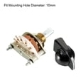 thumbnail image 3 of Interruptor rotativo seleccionable de 1 polo y 6 posiciones 1 deck con perilla, 3 of 4